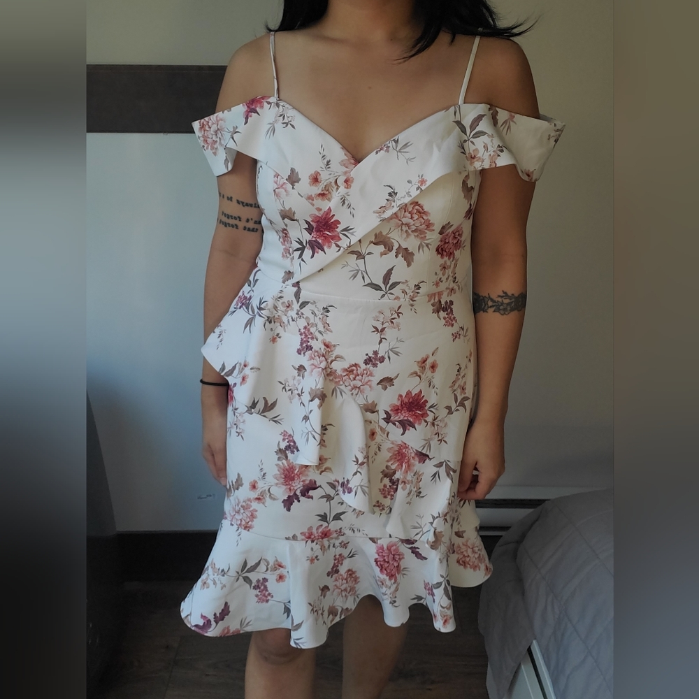 EVERNEW white floral dress